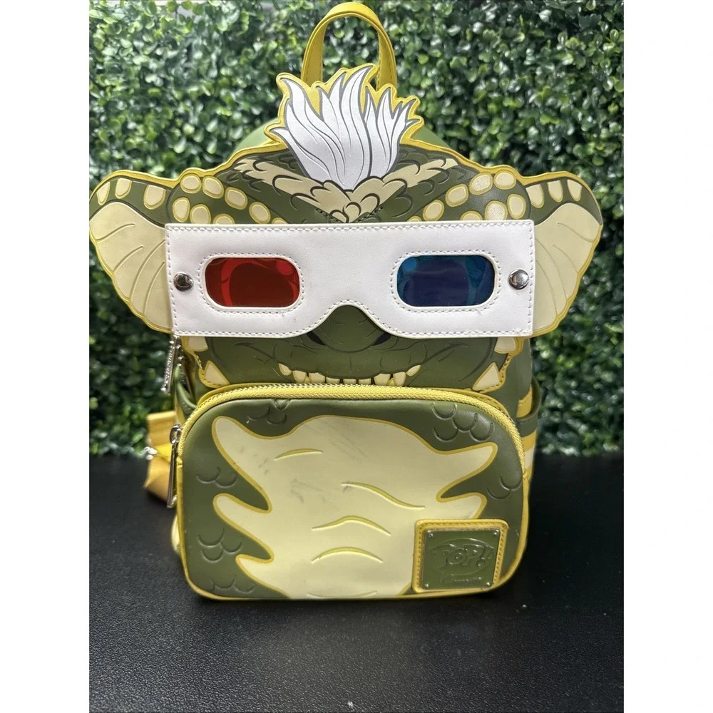 Loungefly Funko Pop Gremlins Mini Backpack 3D Glasses With Wallet - Picture 2 of 13